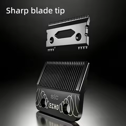 SC ECHO PHANTOM Professional Clipper for Men CRUNCH Blade BRD DK JUCAI 8148 Vgr Barbes FADE Professi