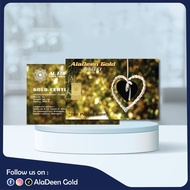 AlaDeen Gold®️ 1gram Gold Bar 999.9Au CUSTOM MADE (The Purest Gold)