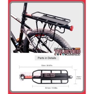[🇸🇬SG Stock] Mount Bicycle Luggage Carrier Rear Rack Shelf Cycling Bag Stand Holder Trunk Fit 20-29'' Mtb4.0''Fat Bike