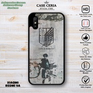 Xiaomi Redmi 9A Case - Redmi 9A Anime AOT Case - Redmi 9A Pro Camera Softcase - Redmi Silicone Case