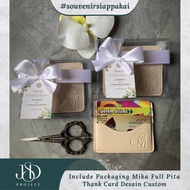 MINISO PREMIUM SOUVENIR CARD HOLDER 4 SLOT PRADA INCLUDES PACKING MICA FULL RIBBON C2 ROUNDED 4 SLOT