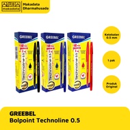 BALLPOINT BALLPEN/ TECHNOLINE 0.5 PEN/ (1 PCS)