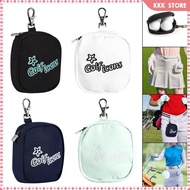 [Wishshopefhx] Golf Ball Waist Bag, Golf Storage Bag Holder with Hook Waist Bag Golf Accessories Training Charming Golf Ball Carrying Bag