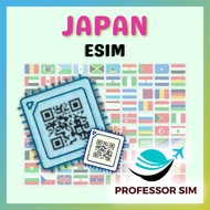 Japan 4G 5G Travel eSIM - Unlimited Data - 5 Days / 8 days / 15 days / 30 days