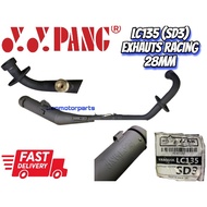 LC135 EXHAUST RACING EKZOS SD3 28MM YYPANG EXHAUST SD3 28MM