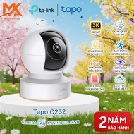 [Genuine Tapo] Tapo C232 5M Smart Wi-Fi Camera – AI People Detection, 360 Panning, Home Surveillance