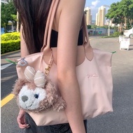 2023 New Style French Dumpling Bag 70th Anniversary Tote Bag Environmentally Friendly Nylon Embroidery Style High-Quality Dumpling Bag