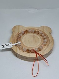 一圖一物 包平郵 全新清貨 蜂蜜奶蓋／黃阿賽／黃水晶手串 8.5mm+