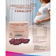 FORALIVIT Ferrous sulfate + Folic + Vitamin B complex 1box