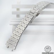 Royal Oak Watch Case Modification Assembly 39MM Phụ Kiện Hộp Đồng Hồ Thép Không Gỉ Có Khóa Đôi Hình