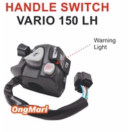 Honda VARIO 150 VARIO150 HANDLE SWITCH LEFT SWITCH KIRI DOUBLE SIGNAL SWITCH HORN SWITCH SIGNAL SWIT