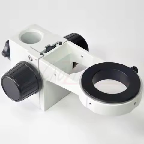 FYSCOPE Stereo Microscope Focus Block with 76mm Collar, 32mm Tube Mount, Lamp Slot 76mm to 50mm Adap