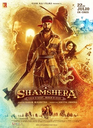DVD FILM INDIA SHAMSERA (2022)