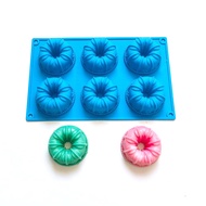 6 Cavity Castle shape silicone mold French mousse cake mold chocolate mold candy pudding dessert mol