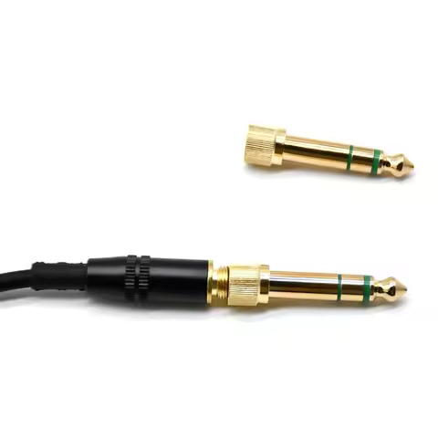 3.5mm to 6.5mm Audio Jack Adapter Metal Plug Linker for Sony V700 V500 V600 V900 MDR 7506 7509 7502 