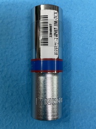 ลูกบล็อกยาว เบอร์ 17 แบบหกเหลี่ยม ขนาด ½” KING TONY (WB207)