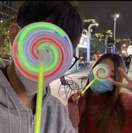 update: #11 中秋必玩 ----- 創意 螢光棒 棒棒糖款 旋轉 風車