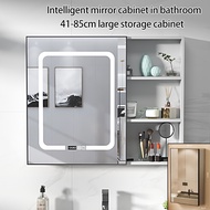 intelligence Aluminium Bathroom Cabinet with Mirror Large Storage Mirror Cabinet Kabinet Cermin Mirr