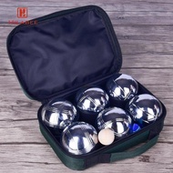 HILABEE Bocce Ball with Storage Bag Gear Interactive Toy Sport Accessories Petanque Boule for Outdoo