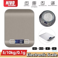 5kg/10kg 1g Digital Scale Accurate Electric Kitchen Scale Food Weighing Scale