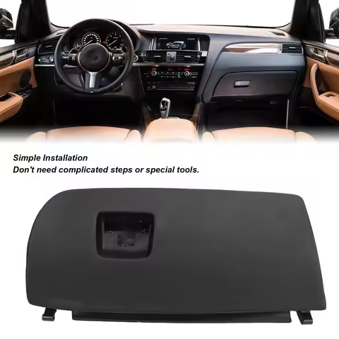 Car Glove Box Dash Glove Box Door Lid Glove Box Lid Lid Black Front Smooth Opening Dash Glove Box Do