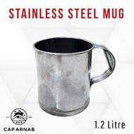 Stainless Steel 5" Mug Kole Kopi/Teh Tarik - BREW KOPI & TEH IN KOPITIAM STYLE
