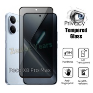 Screen Protector For Poco X8 Pro Max 5G X8ProMax Redmi Turbo 5 Max Privacy Tempered Glass Anti Peek 