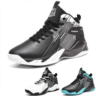 Big Size 36-48 High Top Men Basketball Shoes Waterproof Leather Sneakers Squeaky Spike Women Boots T