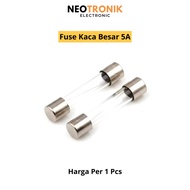 Large Glass Fuse 5A