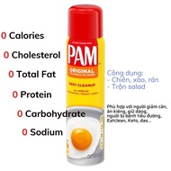 Date 11/26 Dầu xịt Pam Mỹ 0 calo eatclean giảm cân keto gymer 340g/ 680g