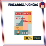 SLEEVES 57.5MM x 89MM - 110 PCS Card Sleeve