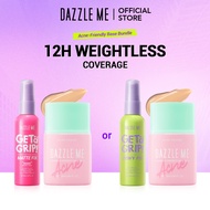 [NEW]Acne-Friendly Base Bundle DAZZLE ME Acne Armor Skin Tint Liquid Foundation+Get a Grip Setting S