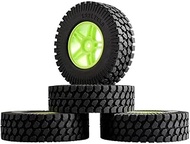 UVTHPQ 4p ABS Wheel 1.9inch Rubber 98mm Tires, for HSP, 1:10 Climbing Car RC 905-T133 rc car wheels(