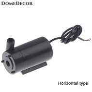 DomeDecor DC 5-12V Low Noise brushless Motor PUMP 3L/Min Mini Micro submersible Water PUMP