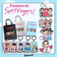Spirit Fingers Keychain | Fanmerch Kdrama Park Jihu Jo Jo Jooon Young Kpop Merch Idol Collectibles