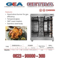 GETRA HGJ-6OL GAS CHICKEN ROTTISERIES PEMANGGANG AYAM BEBEK