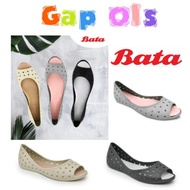 Bata Sepatu wanita Bata Heart peep to toe sepatu karet bata