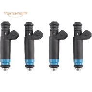4 Piece 850CC 80Lb High Impedance Injection Nozzle  Injector Black ABS+Metal Automotive Supplies for