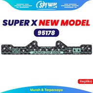 Tamiya Front Super X Bumper Carbonhg 95178 REP