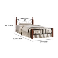 Modern Single Bed / Single Bed / Wooden Bed / Metal Single Bed / Katil Bujang/Single wooden Bed / Ti