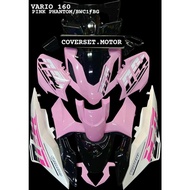COVERSET HONDA VARIO 160 HIJAU LUMUT /SET VARIO 160 INITIAL D