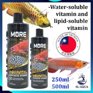SL Aqua Aquavital Vitamin for Arowana 250ml 500ml | Arowana Vitamin Ikan Kelisa Arowana Fish Supplement Nutrient 龙鱼维他命