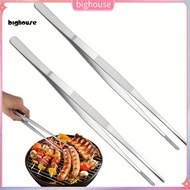 <In Stock>  Fine Teeth Kitchen Tweezers Fine Tweezer Tongs Long Handle Stainless Steel Kitchen Tweez