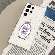 Cute Sanrio Kuromi Cinnamoroll Hard Clear Case for Samsung S25 Ultra S24 Ultra S25FE A56 S24FE S23 U