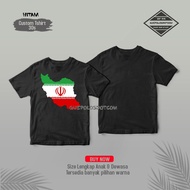 IRAN FLAG T-SHIRT - IRAN FLAG TSHIRT - CUSTOM T-SHIRT - IRAN SOUVENIR T-SHIRT