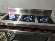 Commercial 3 Burner High Pressure Stove with Stand