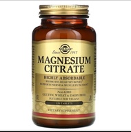 solgar magnesium citrate 120.tablet