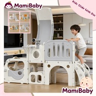 【MamiBaby】Kids Slide Indoor Playground Swing Basket Slide For Kids Outdoor Slide Papan Gelongsor