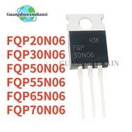 1-5PCS FQP20N06 FQP30N06 FQP50N06 FQP55N06 FQP65N06  FQP70N06 20N06 30N06 50N06 55N06 65N06 70N06 TO