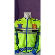 Mesh jacket combination mesh/ full attributebiru